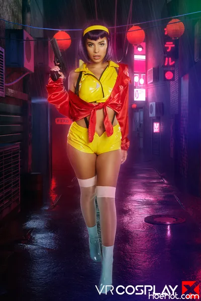 [VRCosplayX] Violet Starr as Faye Valentine (Cowboy Bebop) nude cosplay leaked 438015