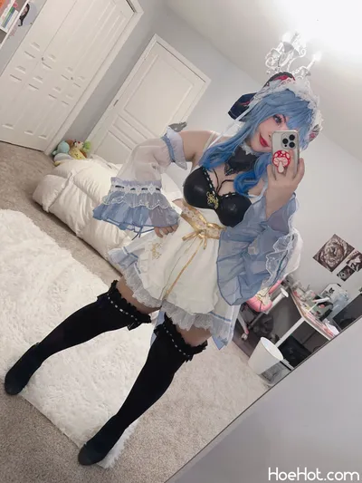 Junkenstein - Ganyu Maid nude cosplay leaked 234867