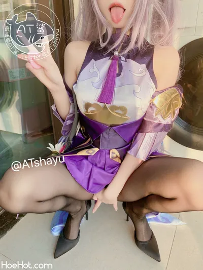 AT鲨 - 刻晴 nude cosplay leaked 337836