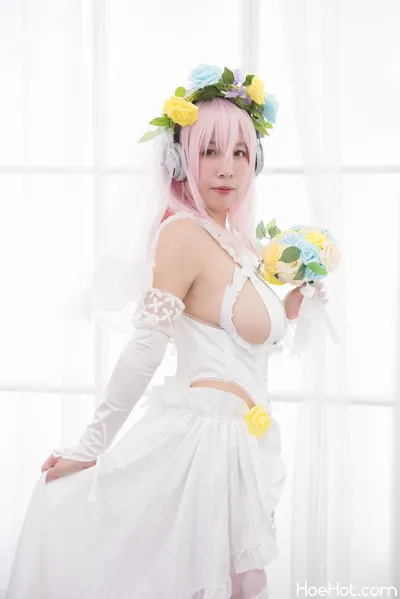 Bilibili - Super Sonico bride nude cosplay leaked 141992