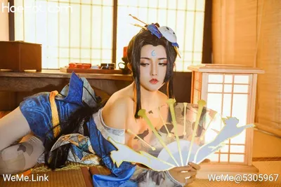 古阿扎 - 雷姆&amp;玉藻前&amp;王者荣耀火舞 nude cosplay leaked 72926