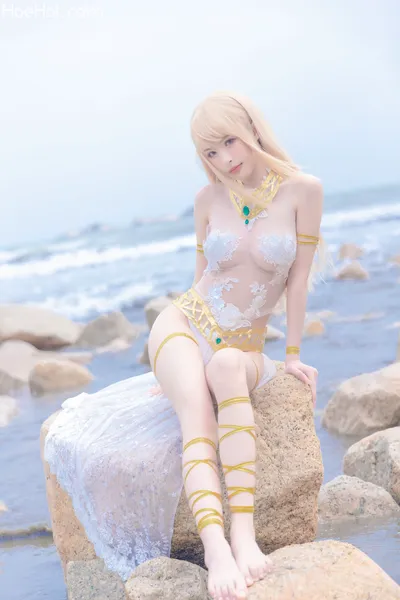 清水由乃 玛丽萝丝 白色泳衣(Dead or Alive) nude cosplay leaked 521491