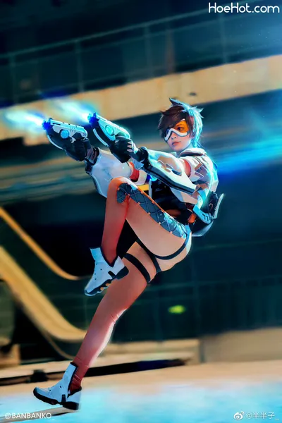 半半子 - Tracer nude cosplay leaked 265967