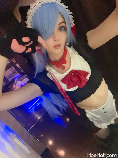 HirariAnn - Rem Nekomaid nude cosplay leaked 189389