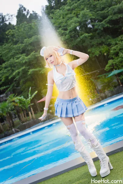 Ely - Jeanne d&#039;Arc Summer nude cosplay leaked 584202