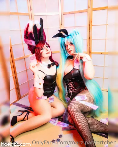 Marzipantortchen - Casino Sona &amp; Xayah nude cosplay leaked 37638