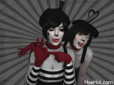 Omi_COS and Elichka - Mime and Dash nude cosplay leaked 120096