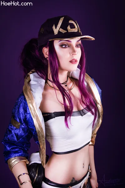 Andrasta - KDA Akali nude cosplay leaked 580841