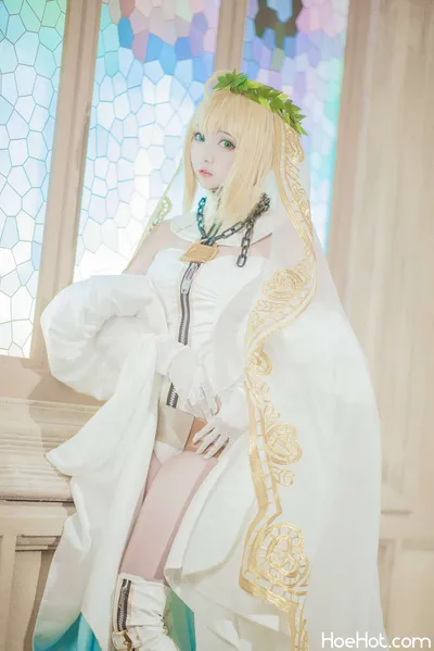 [斯文文文文] FATEGRAND ORDERCOS尼禄克芳狄乌斯花嫁二破 nude cosplay leaked 27607