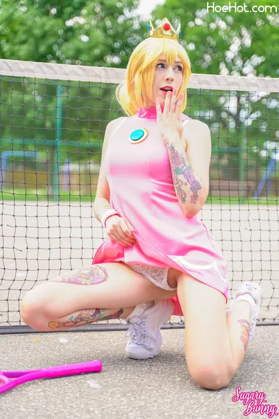 SugaryBunny - Peach Tennis nude cosplay leaked 525093