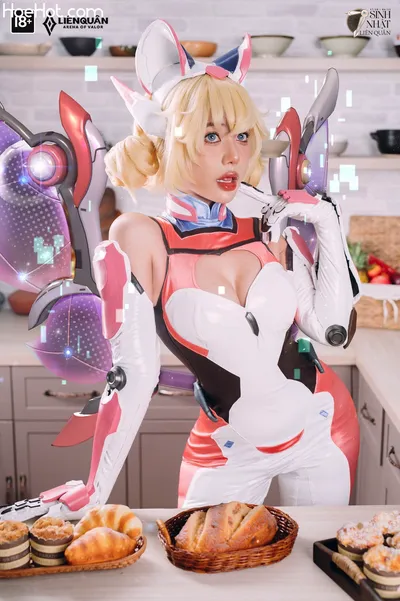 Arena of Valor Cosplay Veera Magic School Chrono nude cosplay leaked 101467