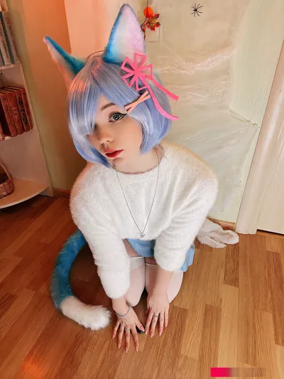 Caticornplay - Rem nude cosplay leaked 8711