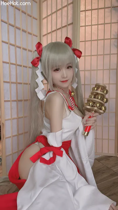 miko酱ww - 可畏巫女 nude cosplay leaked 429333