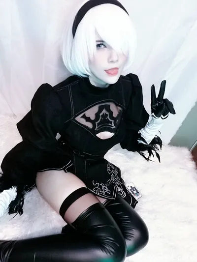 Meggii - 2B nude cosplay leaked 151095