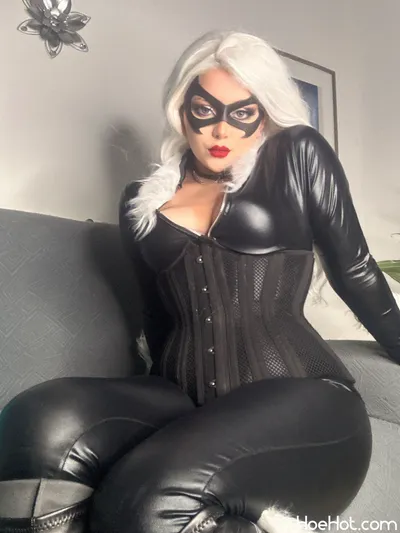 Natylikespizza - Black Cat nude cosplay leaked 272156