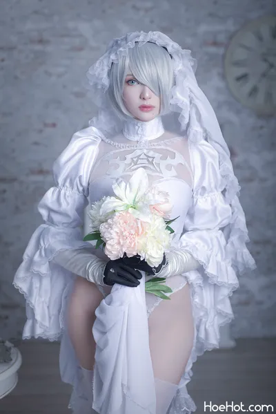 Misaki Sai - 2B Bride nude cosplay leaked 412955