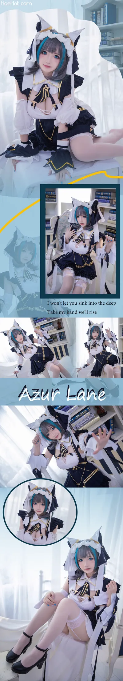 雪晴 Azure Lane 柴郡 nude cosplay leaked 504343