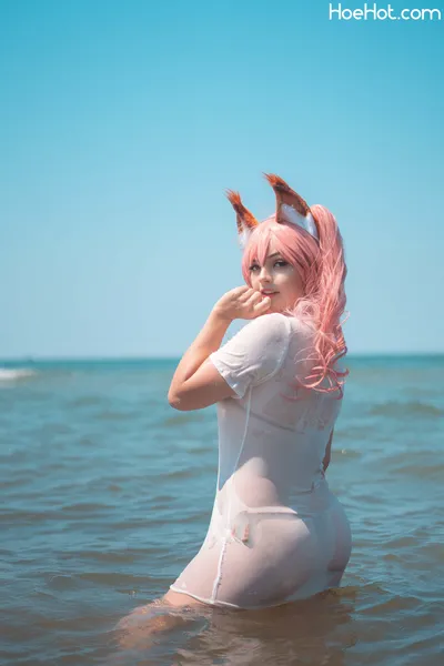 Okicospi - Tamamo nude cosplay leaked 282844