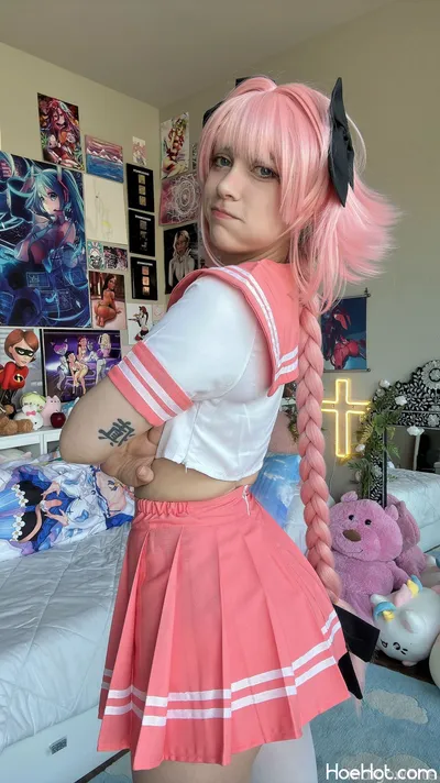 Indigo White - Astolfo nude cosplay leaked 219082