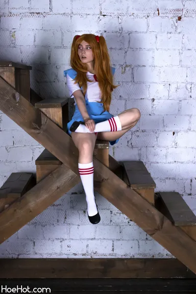 K0lenochka - Asuka school uniform nude cosplay leaked 109088