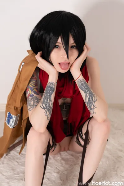 Karneli Bandi - Mikasa nude cosplay leaked 282004