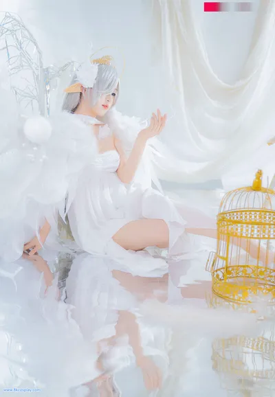 [喵喵的喵吖] 翅膀坠落 Fallen Angel nude cosplay leaked 8197