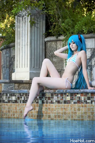 KQ-Kawaii Queentsun - Miku Swimsuit nude cosplay leaked 96539