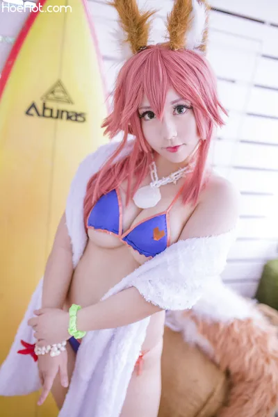 [叫我千寻大人] 玉藻前 泳裝 FGO Tamamo no Mae Swimsuit nude cosplay leaked 368896