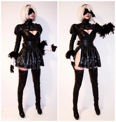 Xenon | 2B White nude cosplay leaked 503643