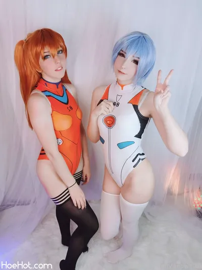 Liinowitsch - Rei &amp; Asuka nude cosplay leaked 374470