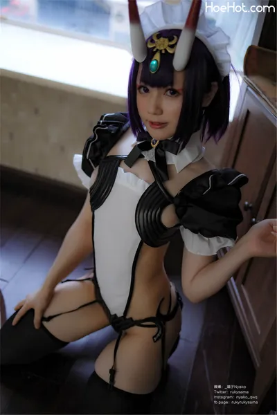 Nyako - Shuten Douji Maid nude cosplay leaked 487014