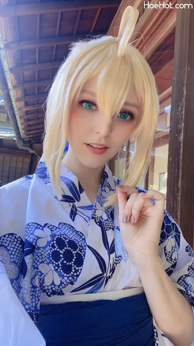 Evangelina - Saber nude cosplay leaked 243841