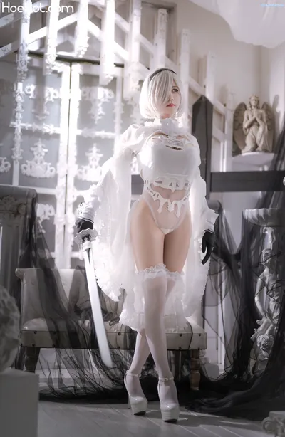 [桜满三时] 2B花嫁 Nier 2B Bride nude cosplay leaked 272989