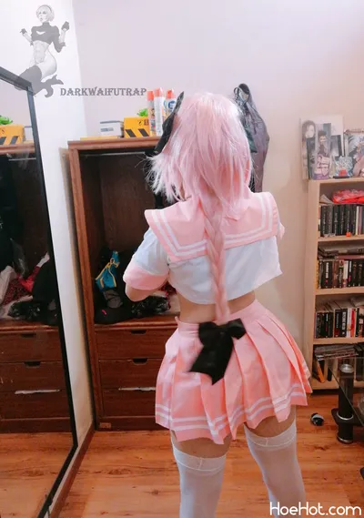 DarkWaifuTrap  -  Astolfo Serafuku nude cosplay leaked 514236