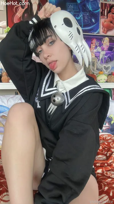 Indigo White - Death Kid nude cosplay leaked 141956