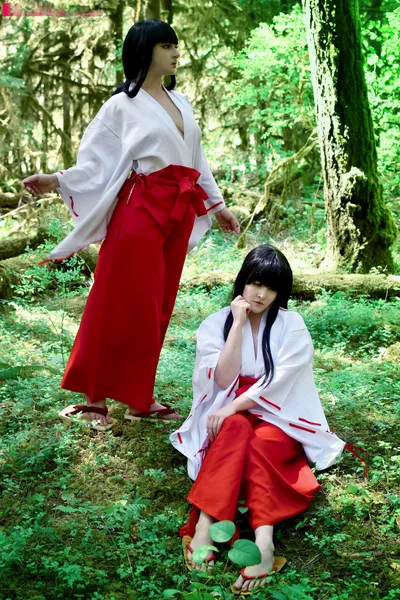 Foxy Cosplay - Kagome &amp; Kikyo nude cosplay leaked 2488