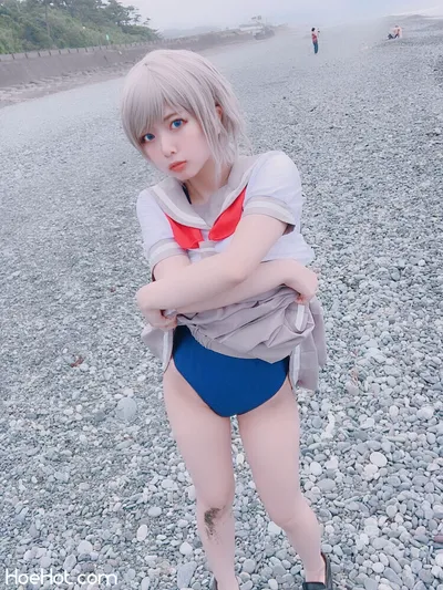 [とみこ] 曜ちゃん競泳水着⚓️ nude cosplay leaked 457569