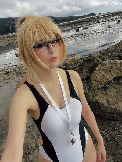 [このみ] 競泳水着の日なのでジャンヌ nude cosplay leaked 385171