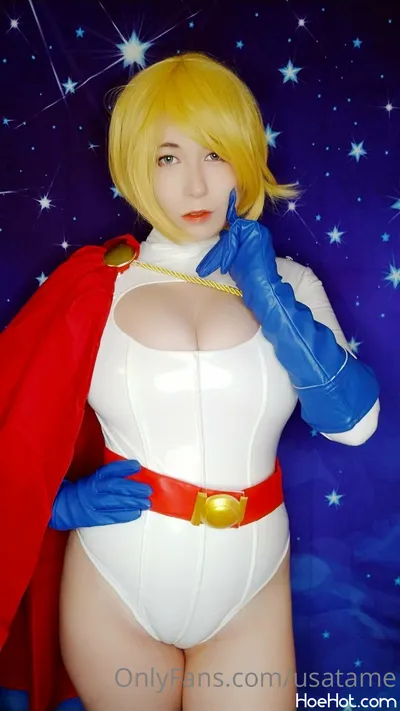 Usatame - Powergirl nude cosplay leaked 395107