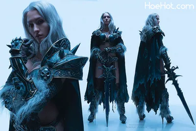 Lich King (World of Warcraft) by Vavalika nude cosplay leaked 575701