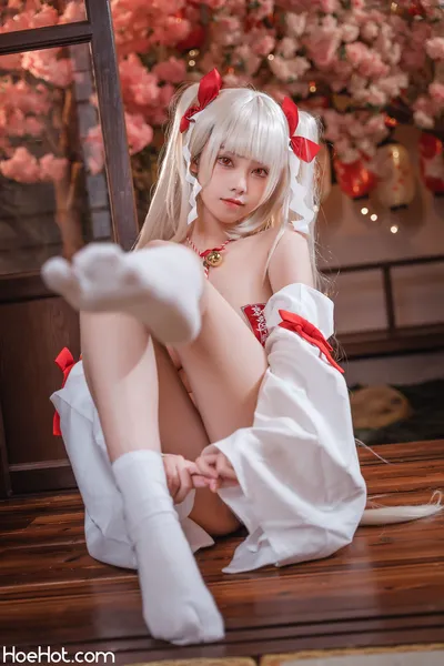 蜜汁猫裘 - 可畏巫女 nude cosplay leaked 465860