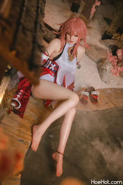 蛋黄mayo - 八重神子 nude cosplay leaked 463752