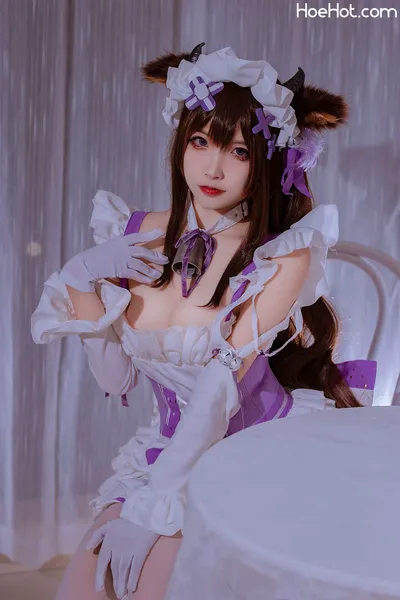 二佐Nisa - Kashino maid nude cosplay leaked 227304