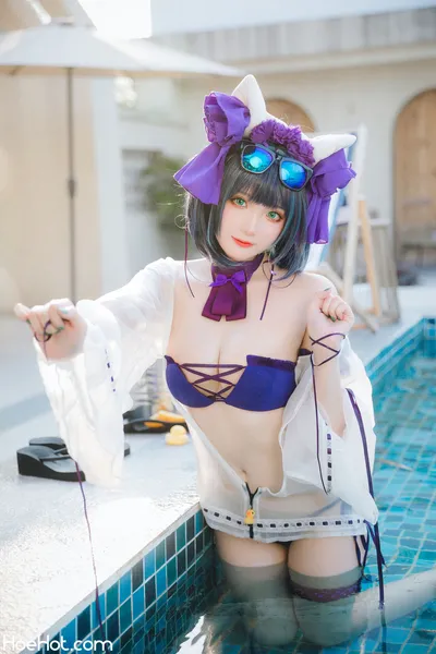 Guaxi Chan - Cheshire Bikini nude cosplay leaked 284650