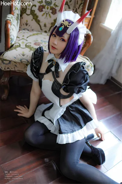 Nyako - Shuten Douji Maid nude cosplay leaked 487007