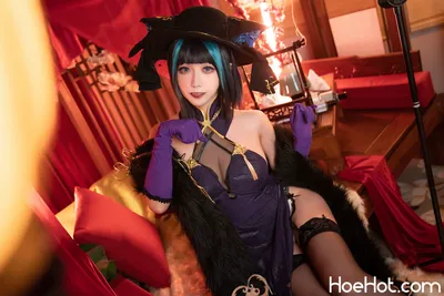 [Momoko葵葵]碧蓝航线柴郡 音乐绚烂CaitSith nude cosplay leaked 127633