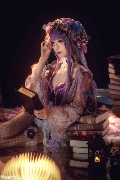 Miyinyin - Patchouli Knowledge nude cosplay leaked 386285