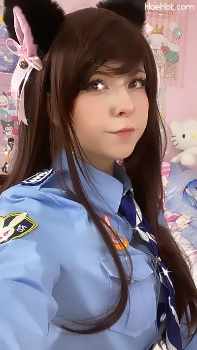 Melondoki - Officer D.Va nude cosplay leaked 279026