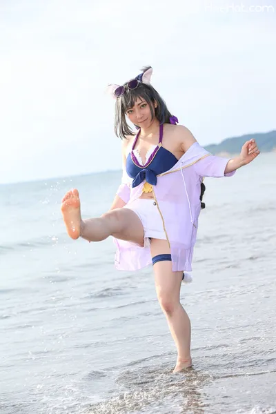 Mami Hoshino - Kyaru nude cosplay leaked 53850