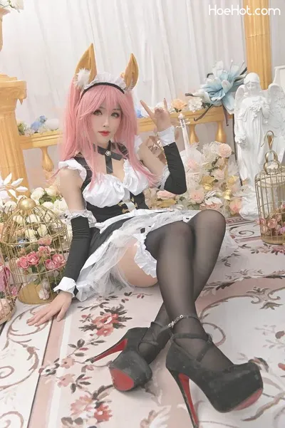 TiTi - Maid Tamamo nude cosplay leaked 150641